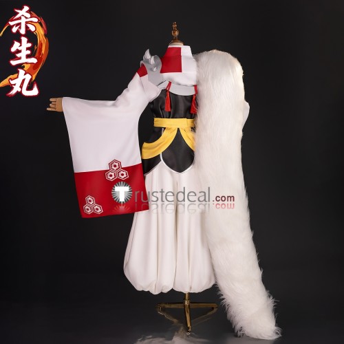 Inuyasha Sesshoumaru Kimono Cosplay Costume 2