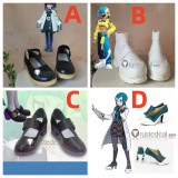 Pokemon Legends Z-A ZA Canari Gwynn Mable Lebanne Black White Blue Cosplay Shoes Boots