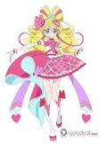 Kimi to Idol Pretty Cure Sakura Uta Pink Cosplay Costume