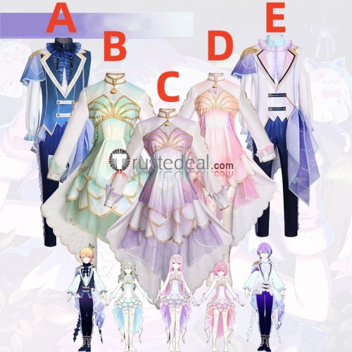 Project Sekai Colorful Stage PJSK Wonderlands x Showtime x Jellyfish Tuxedo Megurine Luka Kusanagi Nene Tenma Tsukasa Otori Emu Kamishiro Rui Cosplay Costume