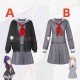 Project Sekai Colorful Stage PJSK Asahina Mafuyu Azusawa Kohane School Uniform Grey Cosplay Costume