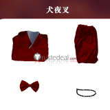 Inuyasha Kikyo Inuyasha Red White Kimono Cosplay Costume