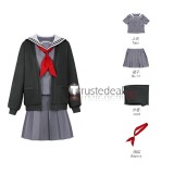 Project Sekai Colorful Stage PJSK Asahina Mafuyu Azusawa Kohane School Uniform Grey Cosplay Costume