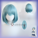 Puella Magi Madoka Magica Miki Sayaka Blue Cosplay Wig
