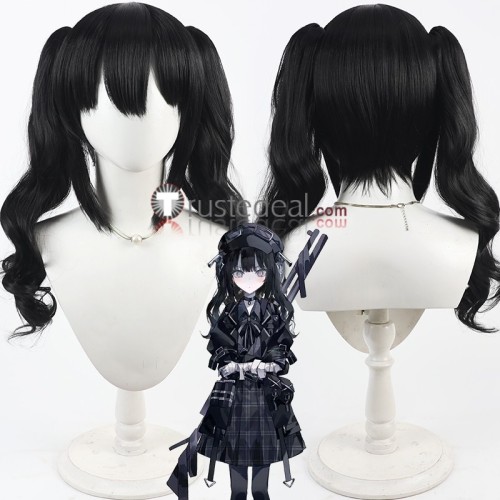 Magical Girl Witch Trials Mahou Shoujo no Majo Saiban Nanoka Kurobe Natsume Jogasaki Noah Toono Hanna Saeki Millia Black Grey White Blonde Cosplay Wig
