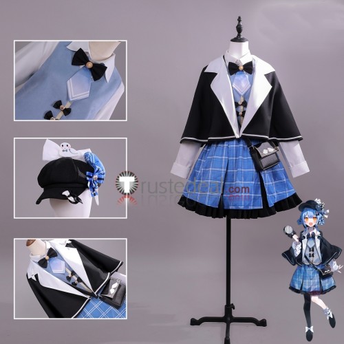 Magical Girl Witch Trials Mahou Shoujo no Majo Saiban Tachibana Sherry Blue Outfit Cosplay Costume