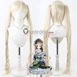 Magical Girl Witch Trials Mahou Shoujo no Majo Saiban Nanoka Kurobe Natsume Jogasaki Noah Toono Hanna Saeki Millia Black Grey White Blonde Cosplay Wig