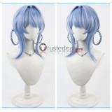 Magical Girl Witch Trials Mahou Shoujo no Majo Saiban Hikami Meruru Sakuraba Emma Tachibana Sherry Pink White Blue Cosplay Wig