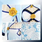 Nekopara Chocola and Vanilla Blue Pink Cheongsam Cosplay Costumes