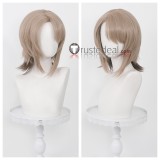Magical Girl Witch Trials Mahou Shoujo no Majo Saiban Hikami Meruru Shitou Alisa Hasumi Leia Toono Hanna Grey Brown Blonde Cosplay Wig