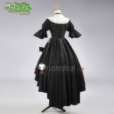 Code Geass C.C. Black Formal Dress Cosplay Costume
