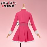 Variable Barricade Hibari Toujou Pink Uniform Cosplay Costume