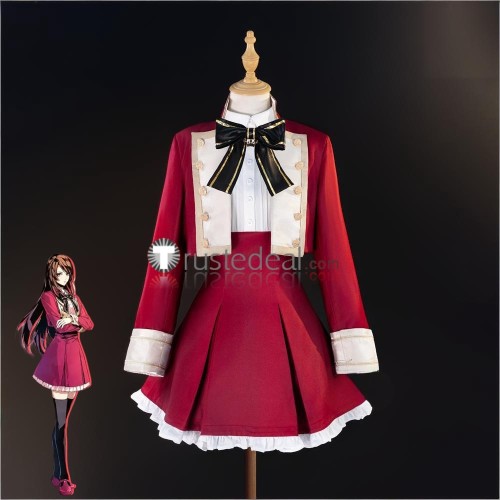 Variable Barricade Hibari Toujou Pink Uniform Cosplay Costume 2