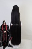 Limbus Company The Lord of Hongyuan Hong Lu Emil Sinclair Jia Qiu Vergilius Grey Black Blue Ponytail Styled Cosplay Wig