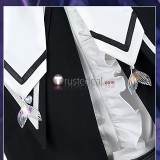 Magical Girl Witch Trials Mahou Shoujo no Majo Saiban Sakuraba Emma Black White Outfit Cosplay Costume