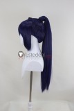 Limbus Company The Lord of Hongyuan Hong Lu Emil Sinclair Jia Qiu Vergilius Grey Black Blue Ponytail Styled Cosplay Wig