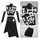 Kimetsu no Yaiba Demon Slayer Tengen Uzui Genderbend Female Black Cosplay Costume
