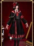 Magical Girl Witch Trials Mahou Shoujo no Majo Saiban Nikaido Hiro Red Black Uniform Cosplay Costume 3