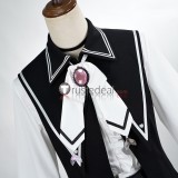 Magical Girl Witch Trials Mahou Shoujo no Majo Saiban Sakuraba Emma Black White Outfit Cosplay Costume