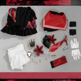 Magical Girl Witch Trials Mahou Shoujo no Majo Saiban Nikaido Hiro Red Black Uniform Cosplay Costume
