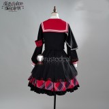 Magical Girl Witch Trials Mahou Shoujo no Majo Saiban Nikaido Hiro Red Black Uniform Cosplay Costume