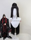 Limbus Company The Lord of Hongyuan Hong Lu Emil Sinclair Jia Qiu Vergilius Grey Black Blue Ponytail Styled Cosplay Wig