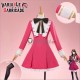Variable Barricade Hibari Toujou Pink Uniform Cosplay Costume
