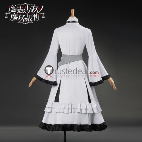 Magical Girl Witch Trials Mahou Shoujo no Majo Saiban Hikami Meruru White Cosplay Costume