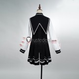 Magical Girl Witch Trials Mahou Shoujo no Majo Saiban Sakuraba Emma Black White Outfit Cosplay Costume