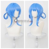Magical Girl Witch Trials Mahou Shoujo no Majo Saiban Jogasaki Noah Natsume Tachibana Sherry White Blue Cosplay Wig