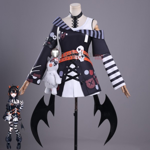 Magical Girl Witch Trials Mahou Shoujo no Majo Saiban Sawatari Coco Black Cosplay Costume