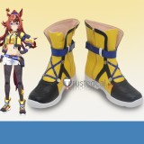 Uma Musume Pretty Derby Vodka Narita Taishin Bubble Gum Fellow Black Red Brown Yellow Cosplay Boots Shoes
