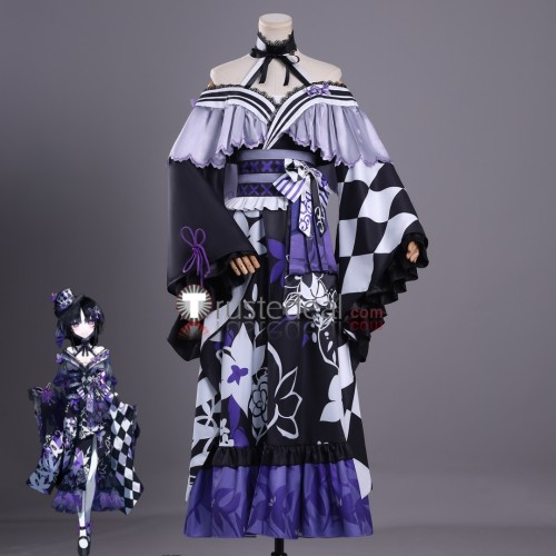 Magical Girl Witch Trials Mahou Shoujo no Majo Saiban Houshou Margo Purple Black Outfit Cosplay Costume