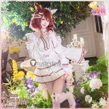Uma Musume Pretty Derby Everlasting Sweet Treat Aston Machan Valentine Mr.C.B Dazzling Kabuki Flower New Year Cosplay Costume