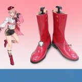 NU Carnival Aster Edmond Black White Pink Cosplay Shoes Boots