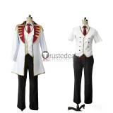 Touken Ranbu Higekiri Kiwame White Uniform Cosplay Costume Custom Size