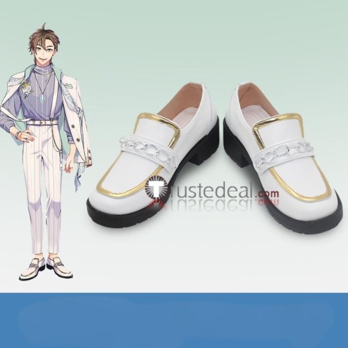 NU Carnival Eiden Maid Black White Cosplay Shoes Boots