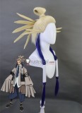 Gachiakuta Riyo Reaper Tamsy Caines Blonde Red Styled Cosplay Wig 2