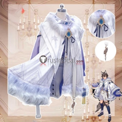 NU Carnival Garu SSR Binary Starlight White Cosplay Costume