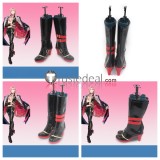 NU Carnival Aster Edmond Black White Pink Cosplay Shoes Boots