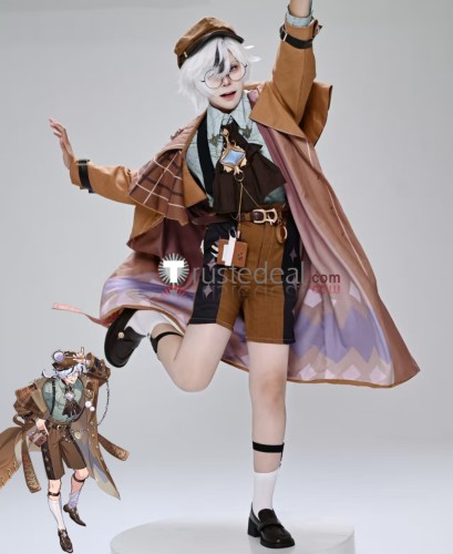 NU Carnival SSR Midnight Pursuit Blade Brown Cosplay Costume