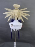 Gachiakuta Riyo Reaper Tamsy Caines Blonde Red Styled Cosplay Wig 2