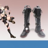 NU Carnival Garu Blade Maid Black White Cosplay Shoes Boots