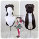 Pokemon Gym Leader Roxanne Brown Styled Cosplay Wig