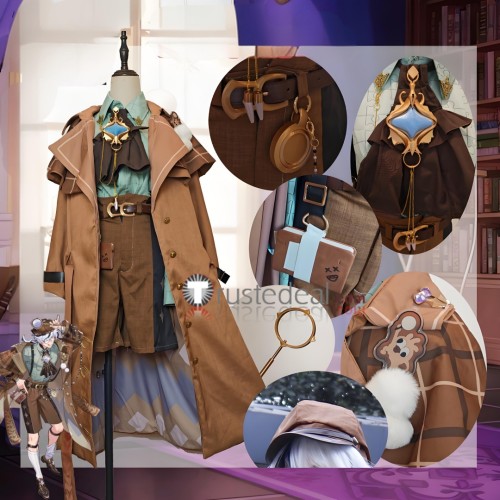 NU Carnival SSR Midnight Pursuit Blade Brown Cosplay Costume