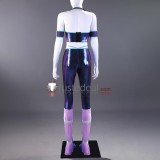 Winx Club Tecna Aisha Fairy Purple Blue Cosplay Costume