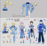 Vocaloid Magical Mirai 2025 Kagamine Rin Len Meiko Kaito Luka Cosplay Costume