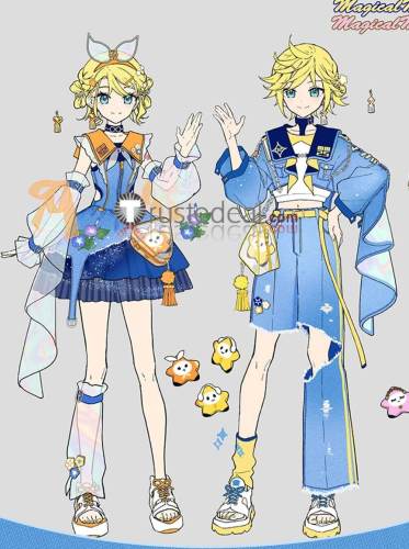 Vocaloid Magical Mirai 2025 Kagamine Rin Len Meiko Kaito Luka Cosplay Costume