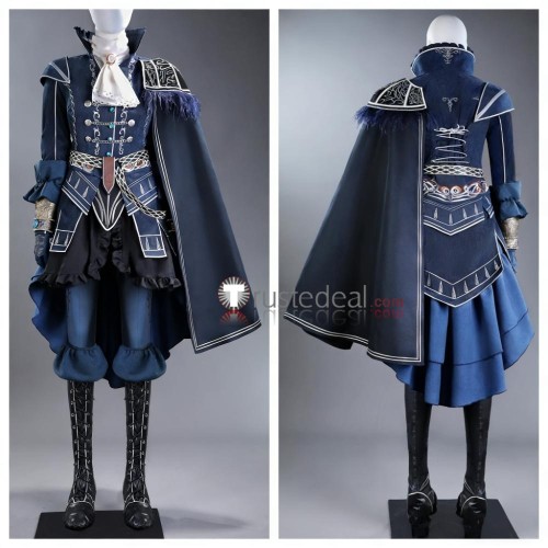 Elden Ring Nightreign Duchess Darkness Skin Blue Cosplay Costume