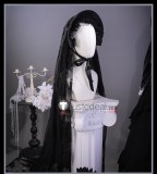 Elden Ring Nightreign The Revenant Darkness Skin Black Cosplay Costume